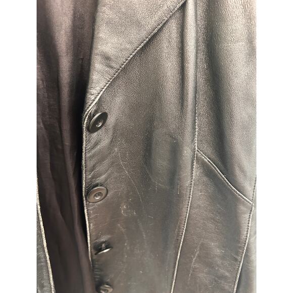 Wilsons Leather Women’s Black Button-Up Jacket | Size L | Classic Style - Picture 5 of 10